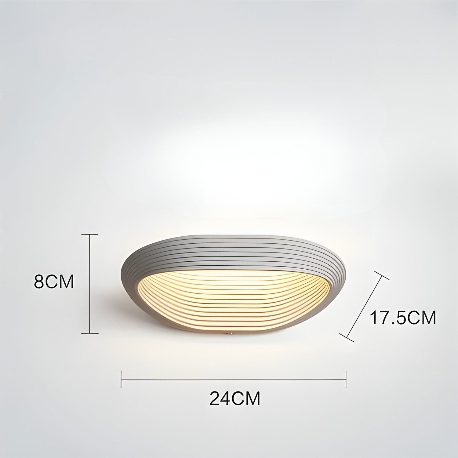 RadianceEdge Light - Modern LED Inomhus Vägglampa