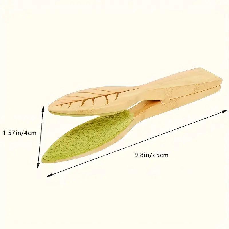 Carvallo Träbladrenare | Mild växtvård utan elektricitet | Ergonomisk & miljövänlig | För inomhus- & utomhusväxter