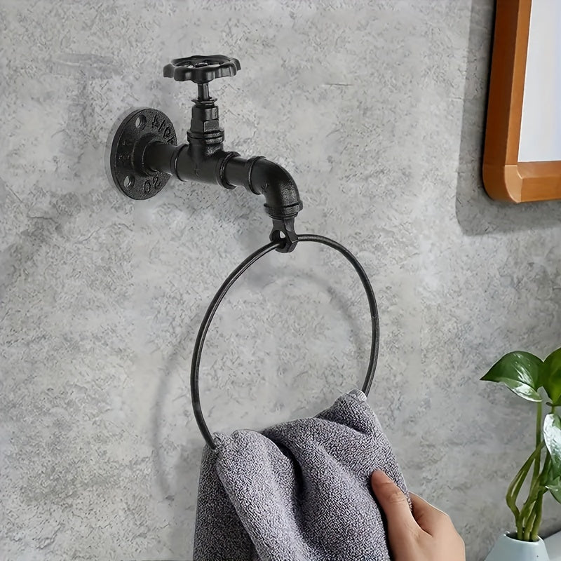 Industriell Handdukshängare - För en Rustik Inredning