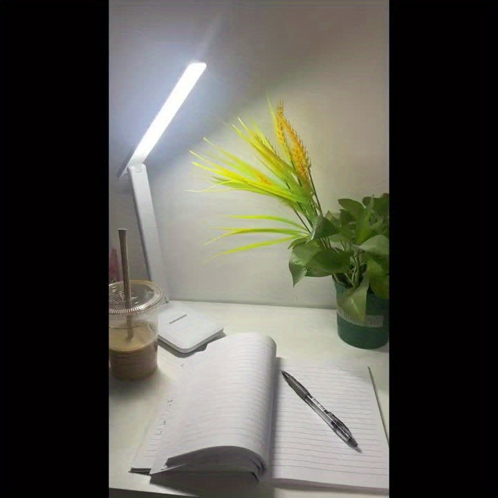 LumiDesk - Dimmbar LED Skrivbordslampa med Touchkontroll och USB