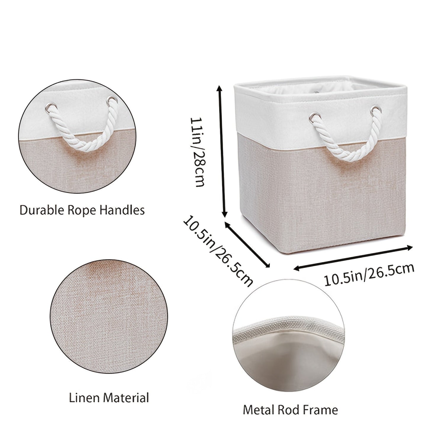 Stilren Förvaringskorg - Hållbar Organisering för Varje Rum