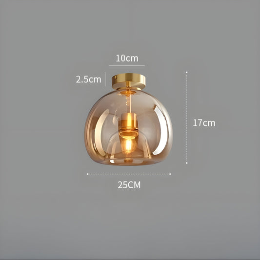 LustroCeil Light - Minimalistisk Glas-Taklampa