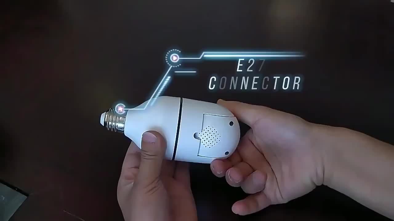 VisionGuard Smart Lamp Kamera - För Säkerhet och Komfort i Hemmet