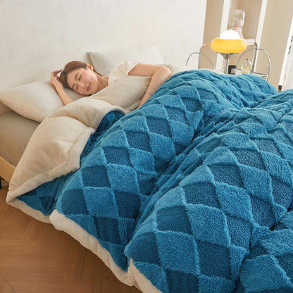 Carvallo - Mjuk dubbel sammet överkast