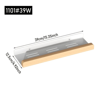 Stilig Vägghylla Toalettpapperhållare – Perfekt för Badrumsorganisation