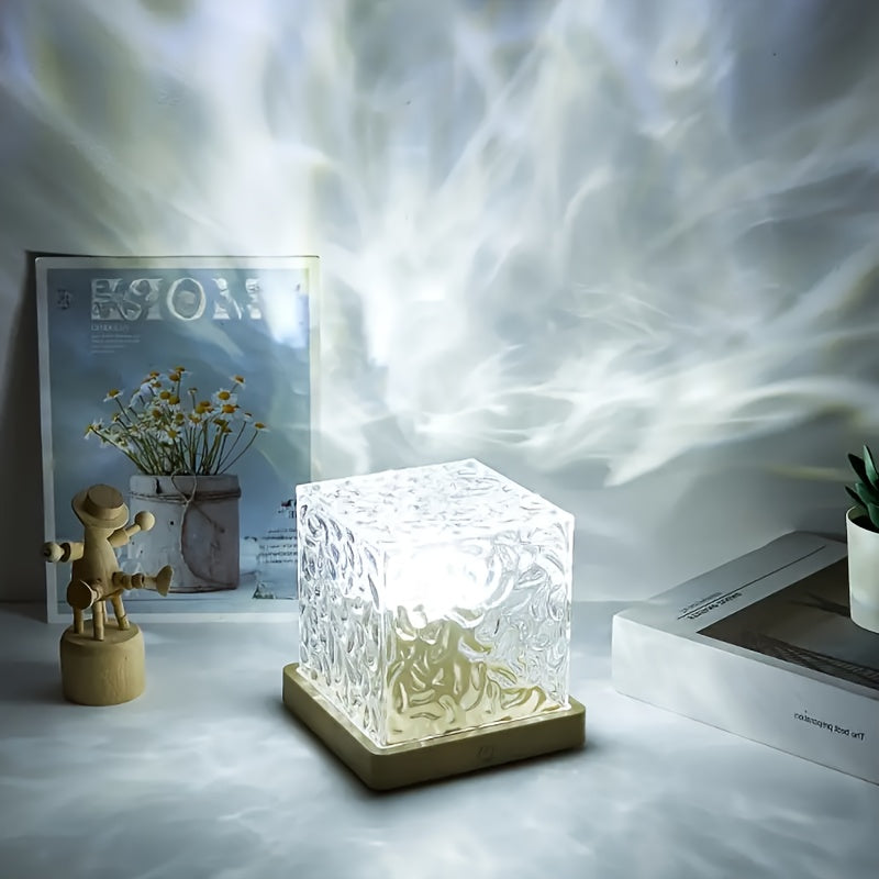 LumiGlow - Acryl USB Nattlampa med Touch Control