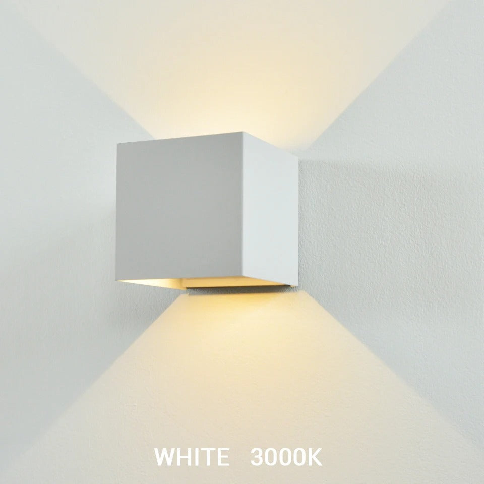 Intelligent Motion Sensor Cube Vägglampor – USB Uppladdningsbara, Ingen Borrinstallation
