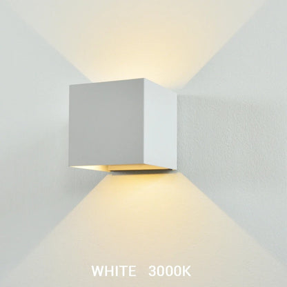 Intelligent Motion Sensor Cube Vägglampor – USB Uppladdningsbara, Ingen Borrinstallation