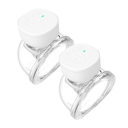 Bärbar elektrisk bröstpump med 180ML kapacitet