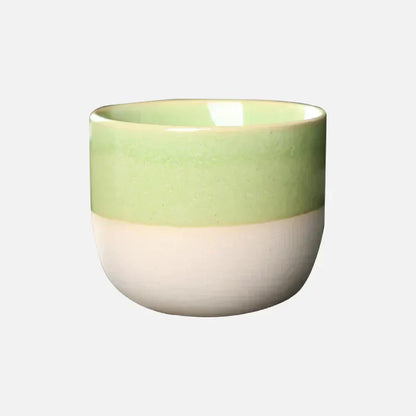 Handgjord keramikmugg – Blå-glaserad teskål