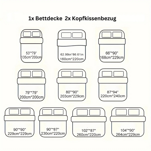 CozyNest Duvet Set - Mysigt & Andningsbart Patchwork-sängklädset