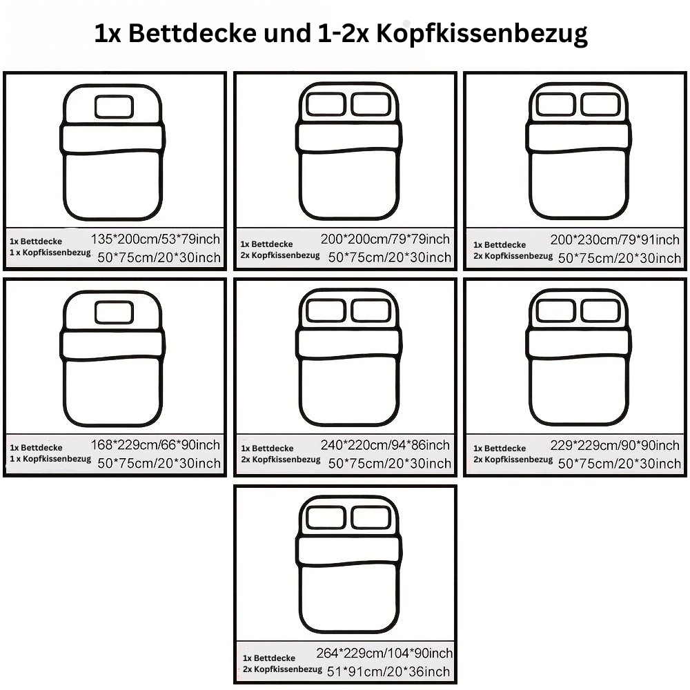 GridLuxe Duvet Set - Året runt tuftad rutmönstrad sängkläder