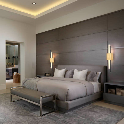 Stilren Vägglampa | 19.7″ | Järn Akryl | LED Vägglampa | 3‑Färgsomkopplare | Brick by Brick