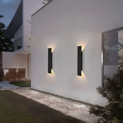 LED-Utevägglampa Aluminium – Väderbeständig &amp; dekorativ för trädgård och terrass