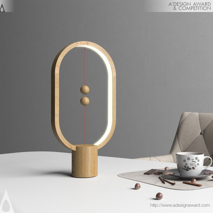 Snygg LED Magnetisk Touch Skrivbordslampa