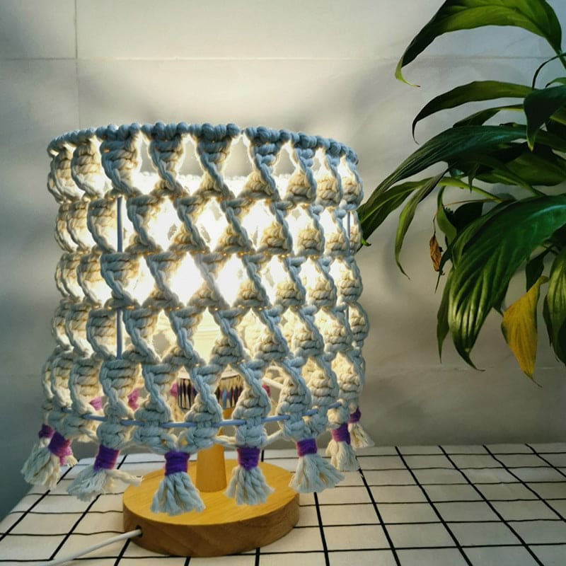 LightWave - Flätad Rep Bordslampa