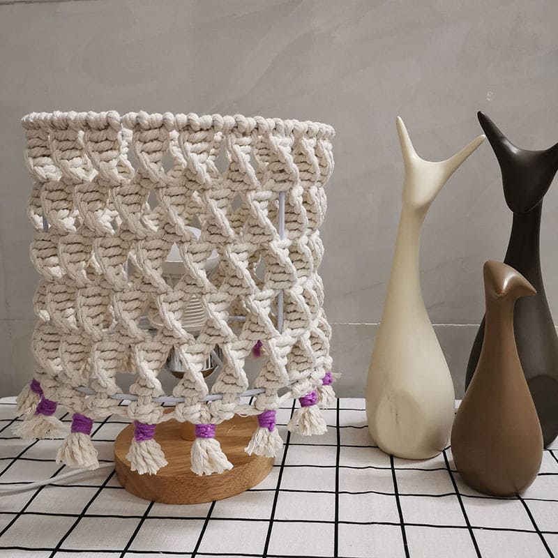 LightWave - Flätad Rep Bordslampa