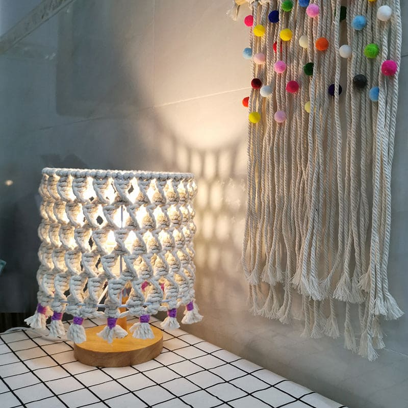 LightWave - Flätad Rep Bordslampa