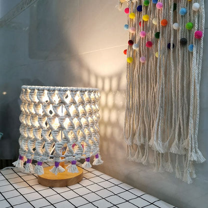 LightWave - Flätad Rep Bordslampa