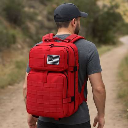 Taktisk Ryggsäck 50L Militär Utomhus Ryggsäck