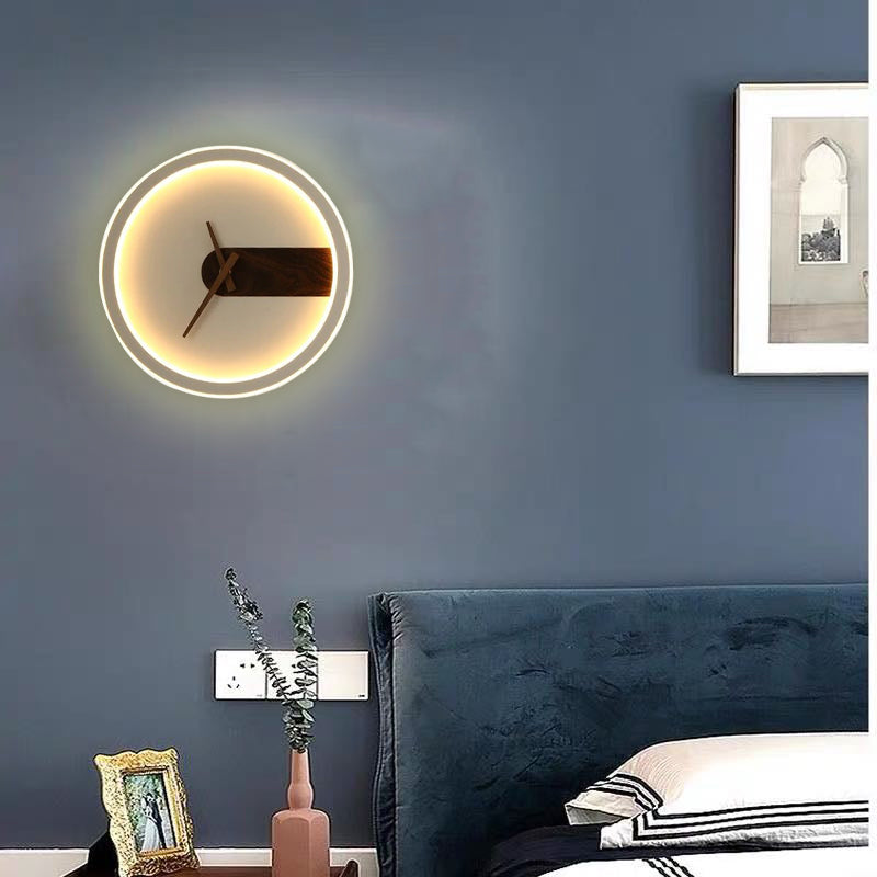 Nielsen Modern LED Inomhus Vägglampa Svart