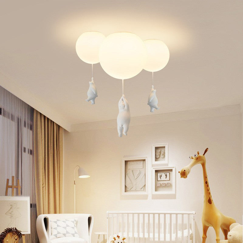 CloudBear Hänglampa Barn Hänglampa Björn och Ballong