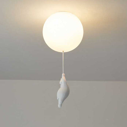 CloudBear Hänglampa Barn Hänglampa Björn och Ballong