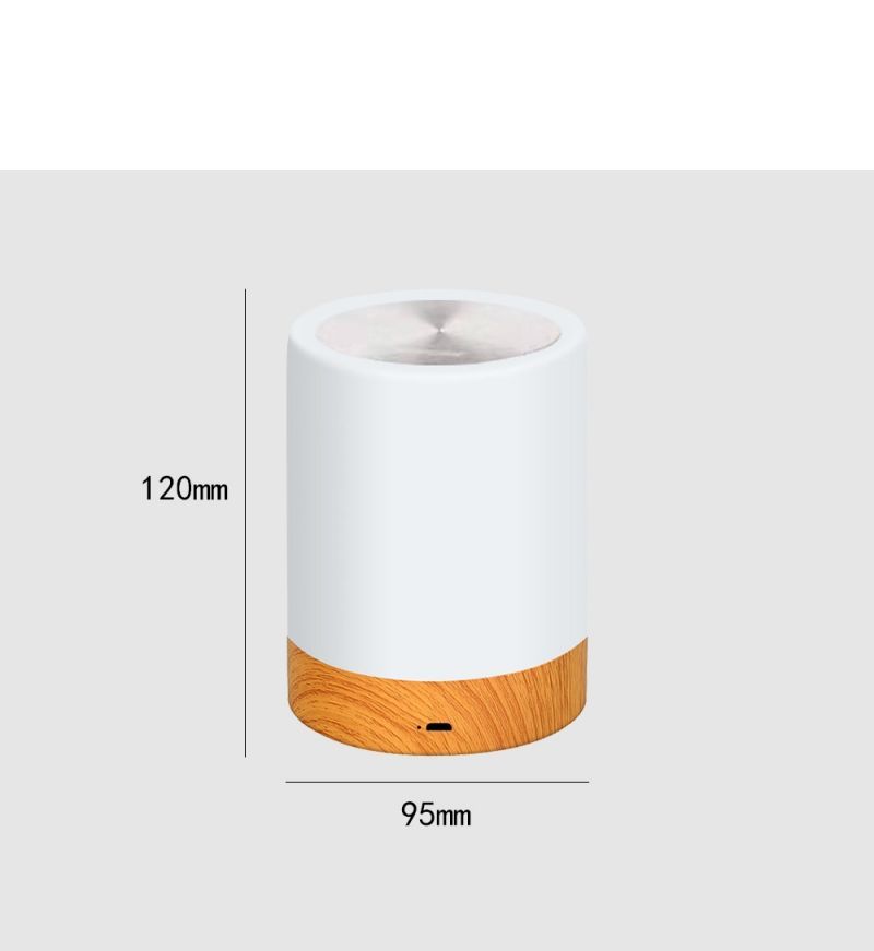 Carvallo – Dimbar LED Nattlampa med Touch Control och Färgglad Atmosfär