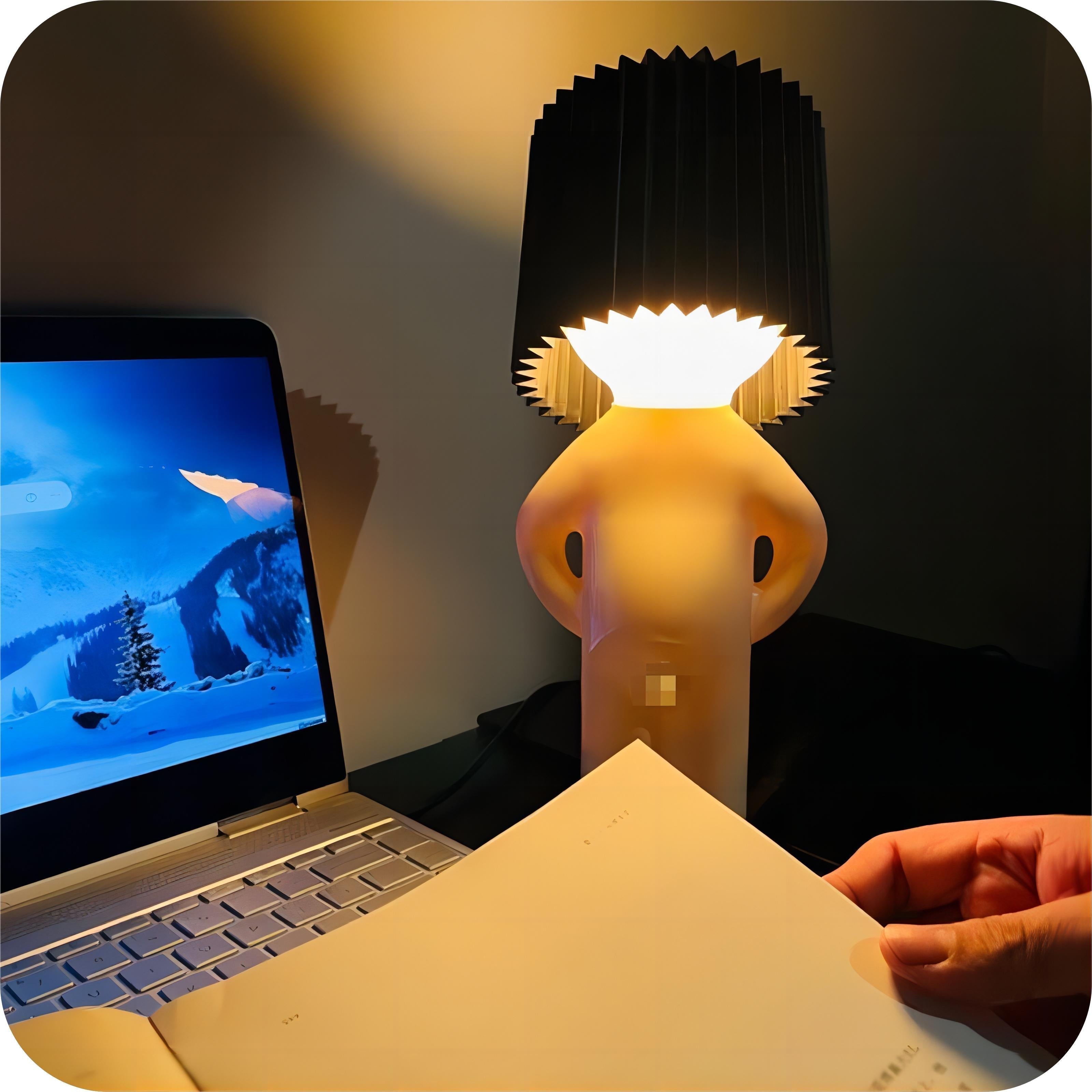 WhimsyGlow - Lekfull Trådlös Lampa
