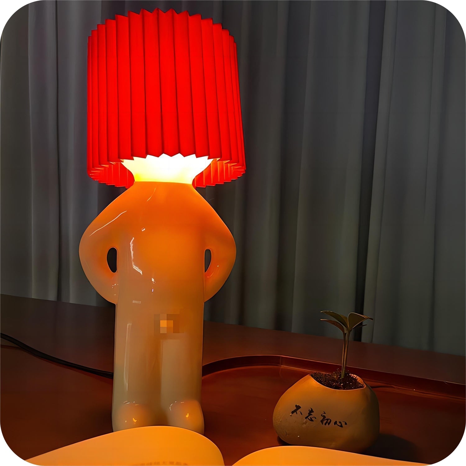 WhimsyGlow - Lekfull Trådlös Lampa