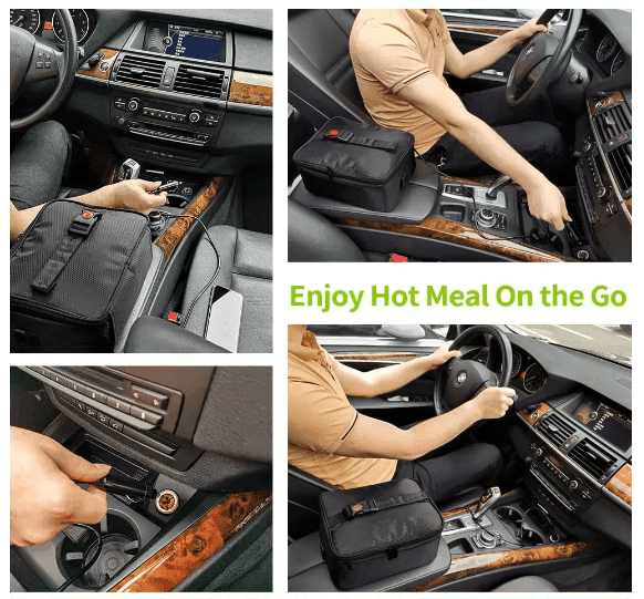 Portabel Matvärmare Lunchlåda – Elektrisk Värmekontainer för Måltider På Språng