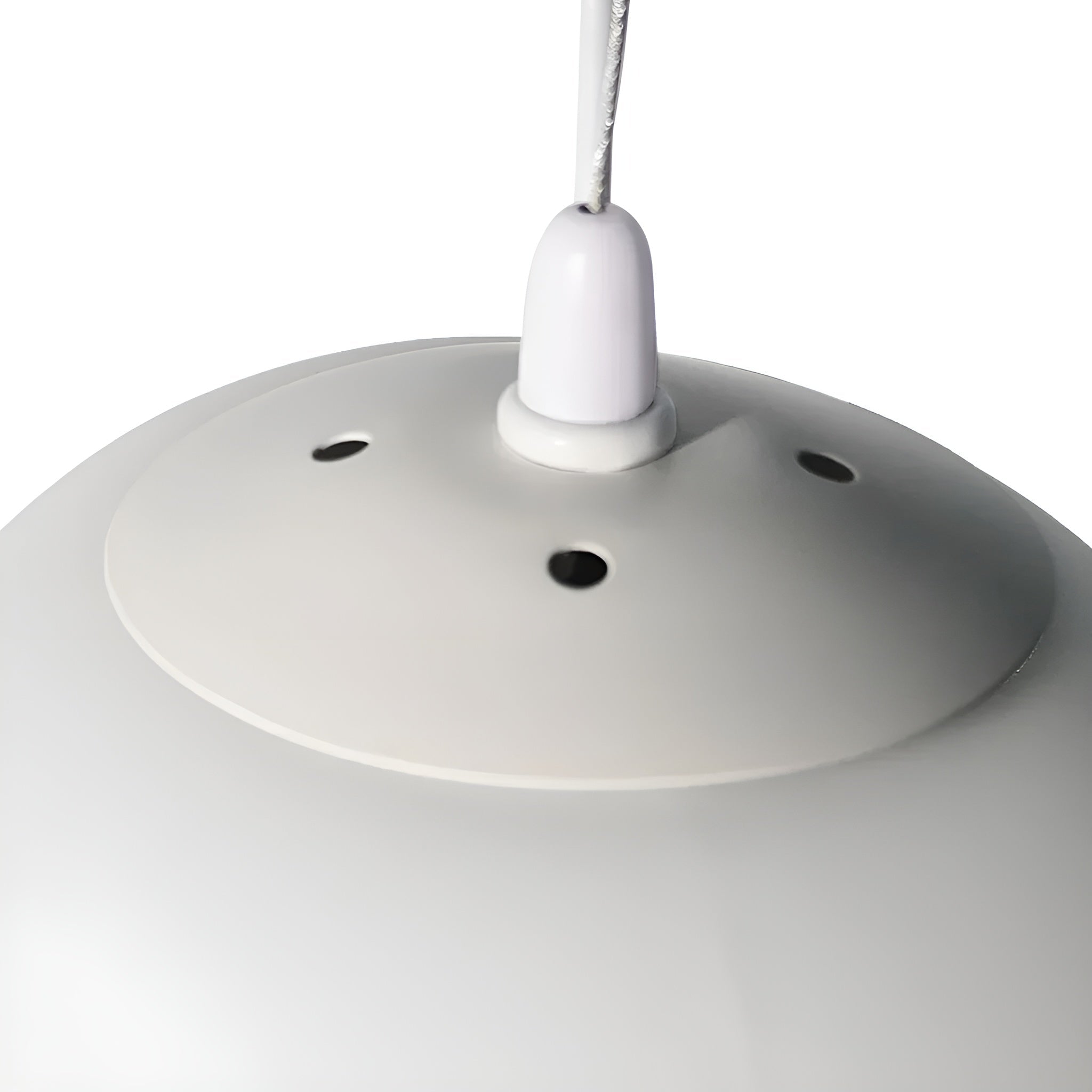 Pendellampa i stenslook – Matt vit med naturlig stenslook | Minimalistisk och stilren