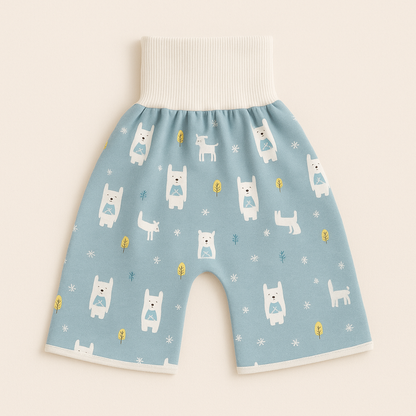 Baby träningsbyxor vattentäta återanvändbara blöjshorts