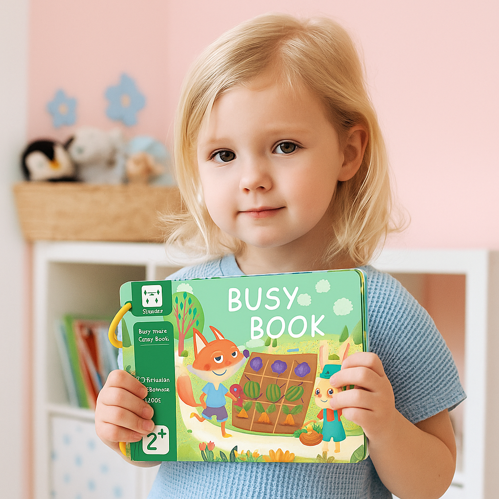 Sensorisk Montessori Busy Book