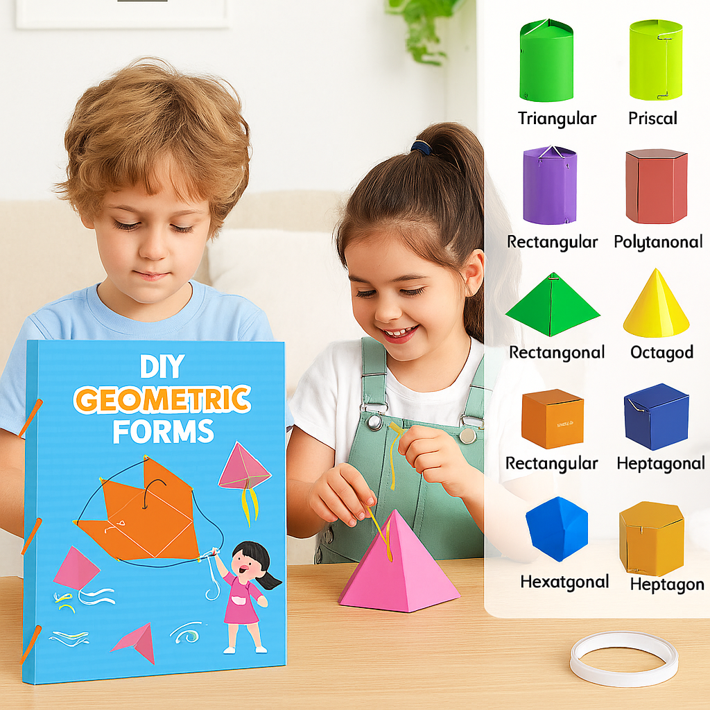 Briljant geometri lärobok för barn