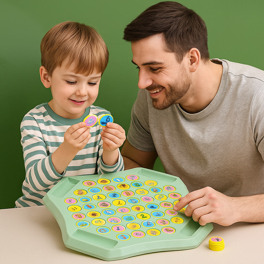 Animal Coin Memory Vändspel
