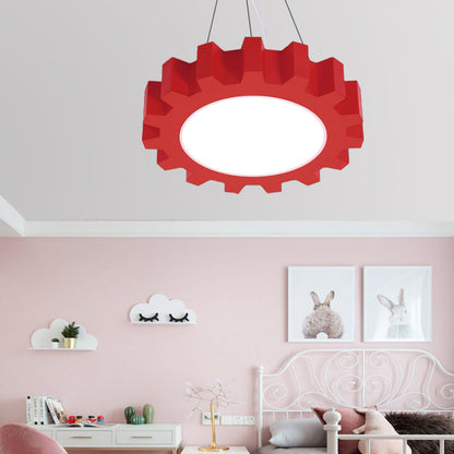 Lekfull LED Hänglampa för Barn - Akryl &amp; Glada Färger