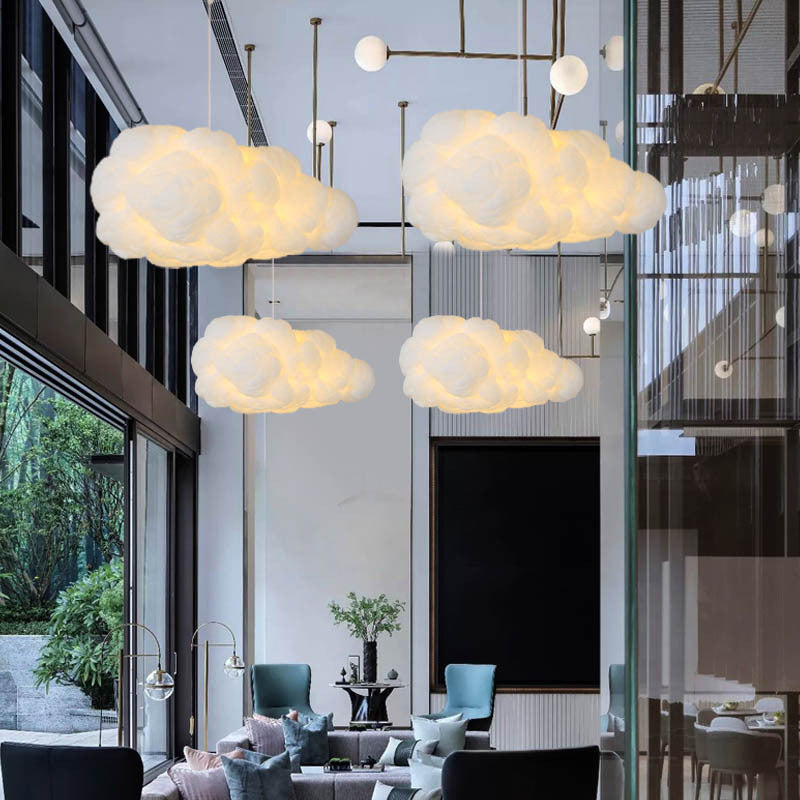 TwinGlow - Hänglampa i Vit Modern Stil