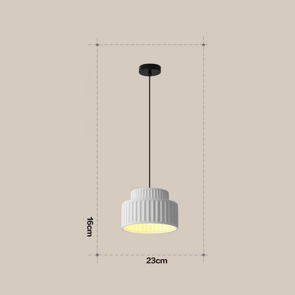 Bauhaus Enkel Modern Hartshänglampa