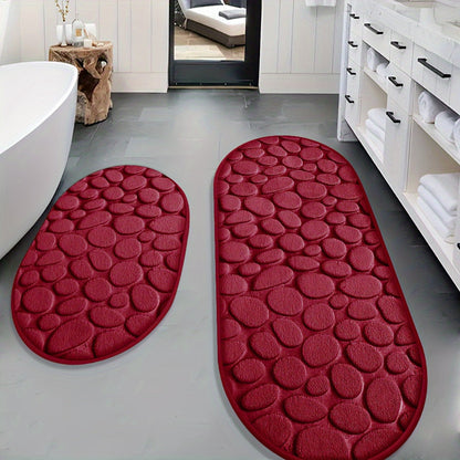 Anti-slip Badmatta Set - För Säkerhet och Komfort