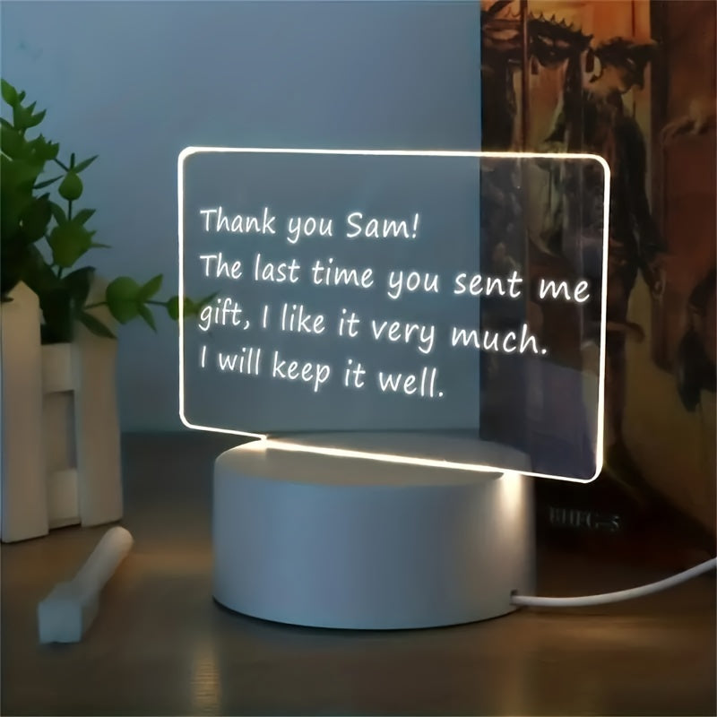 LumiBoard - Modern LED Skrivtavla Bordslampa med Penna