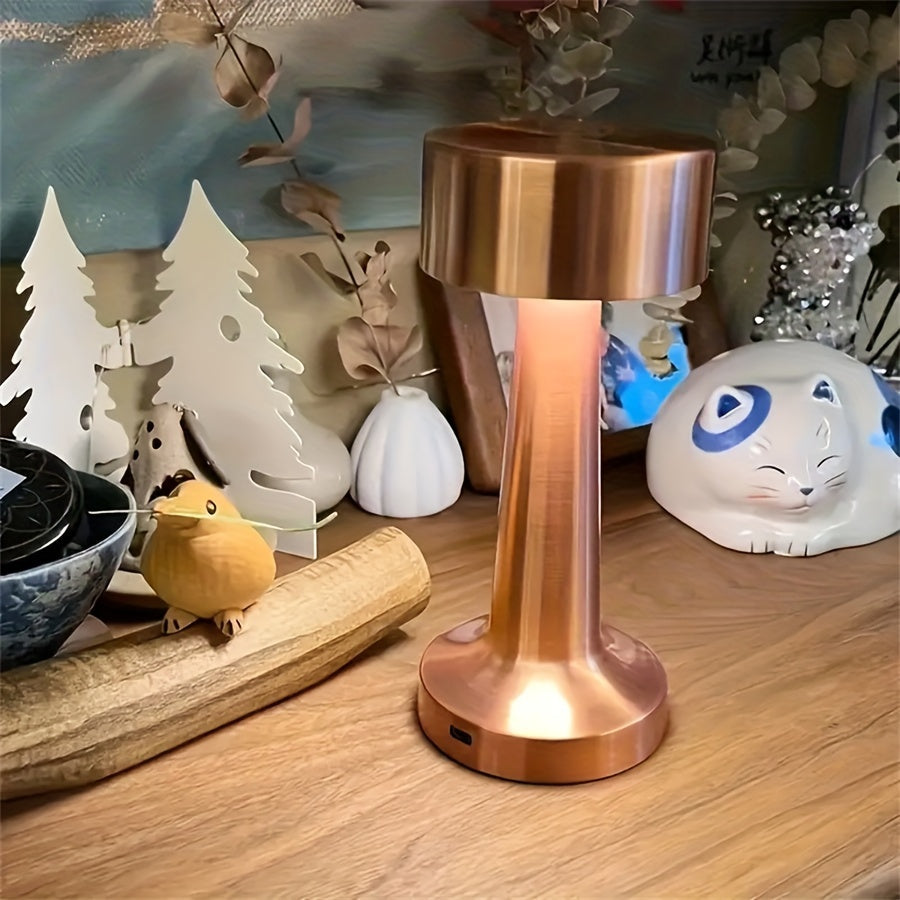 AuroraDesk - USB Laddningsbar LED Skrivbordslampa med Touchkontroll