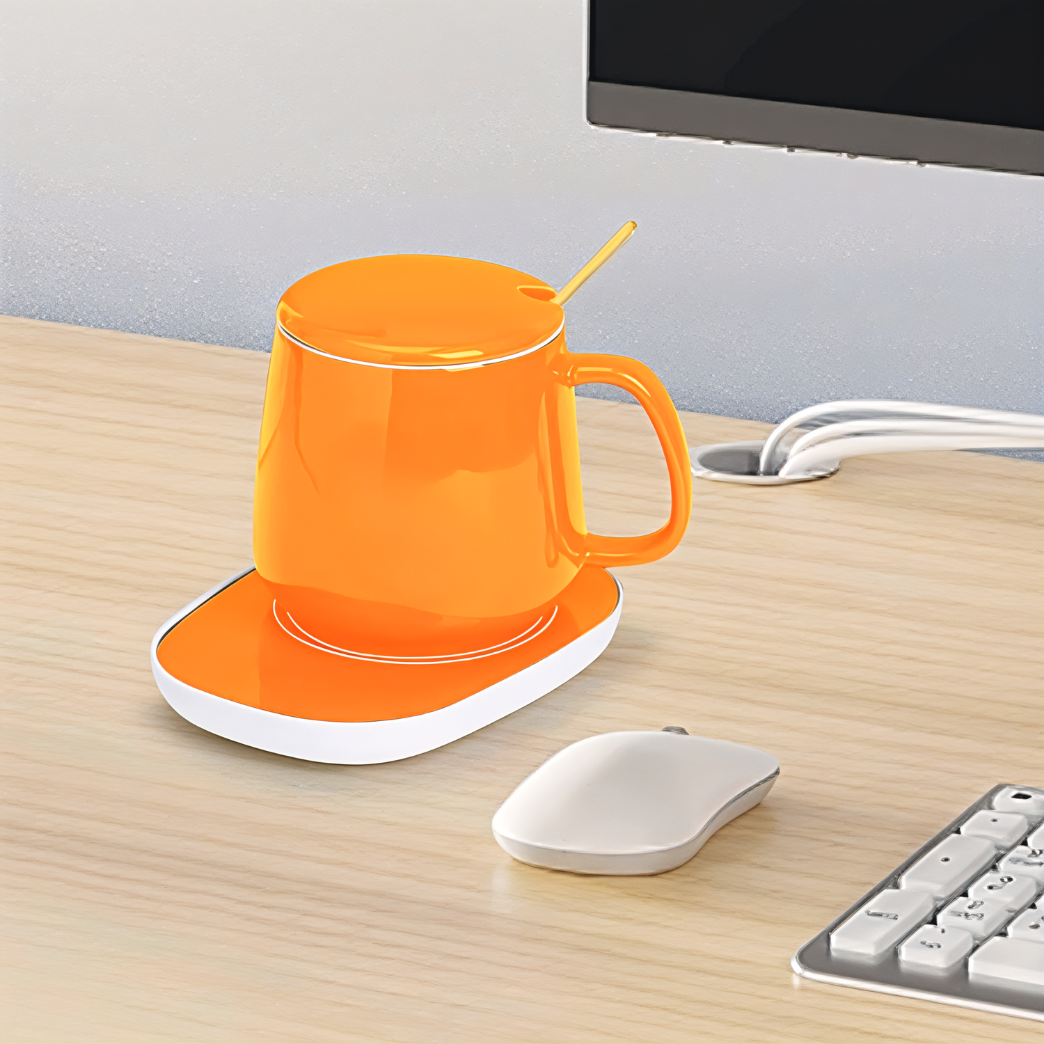 Muggvärmare Keramisk Smart Elektrisk Presentset