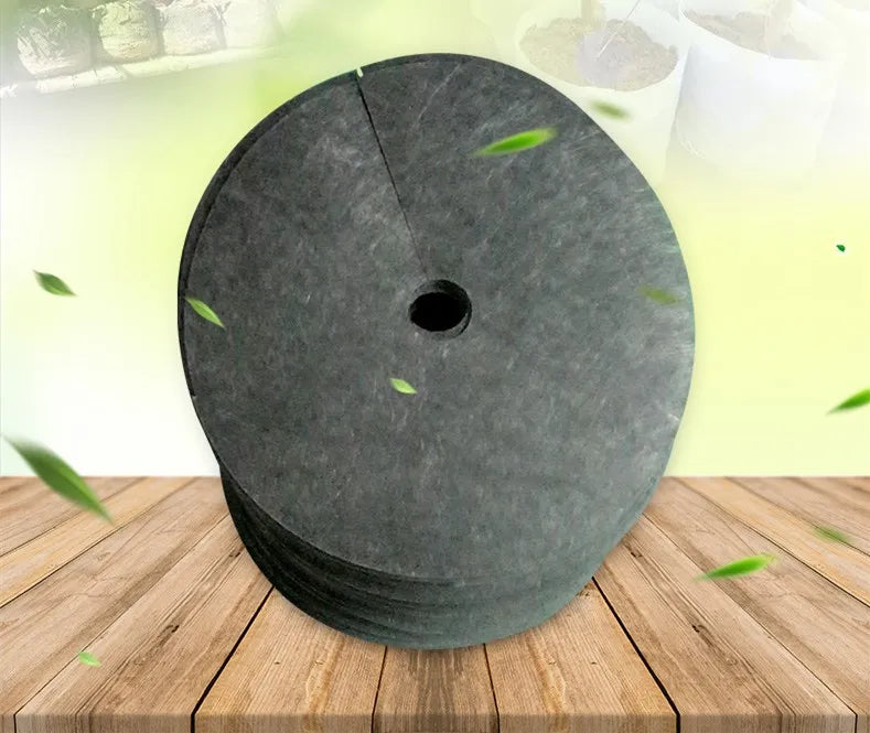 Ogräsväv Baumscheibe – Andningsbar rotskyddsmatta för trädgård och växter