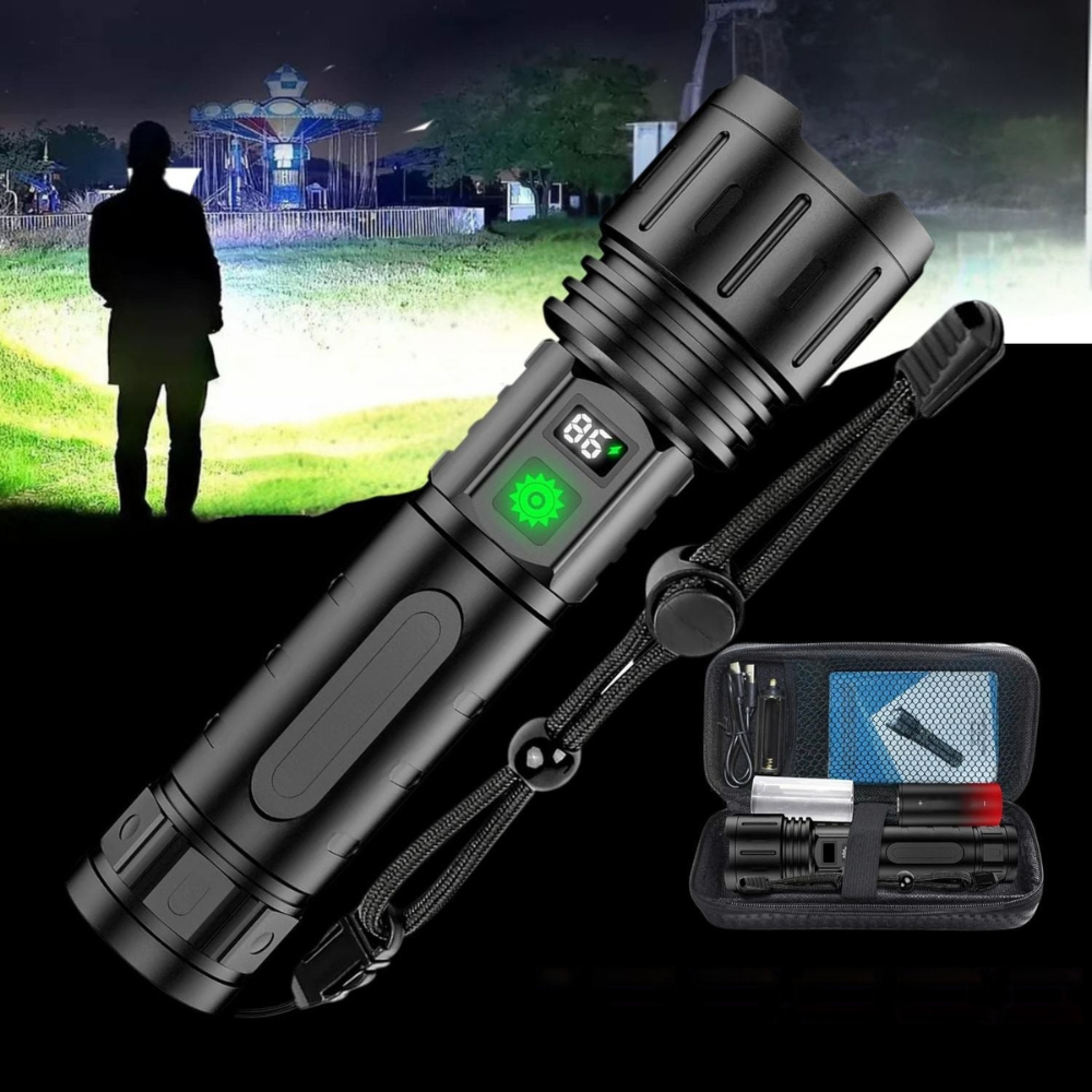LED Ficklampa Hög Lumen Taktisk Blyertspenna Set