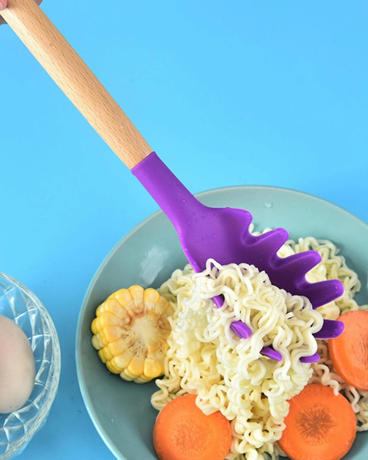 Carvallo – Miljövänligt Silikon Kökset med Bambu Handtag (12-delar)