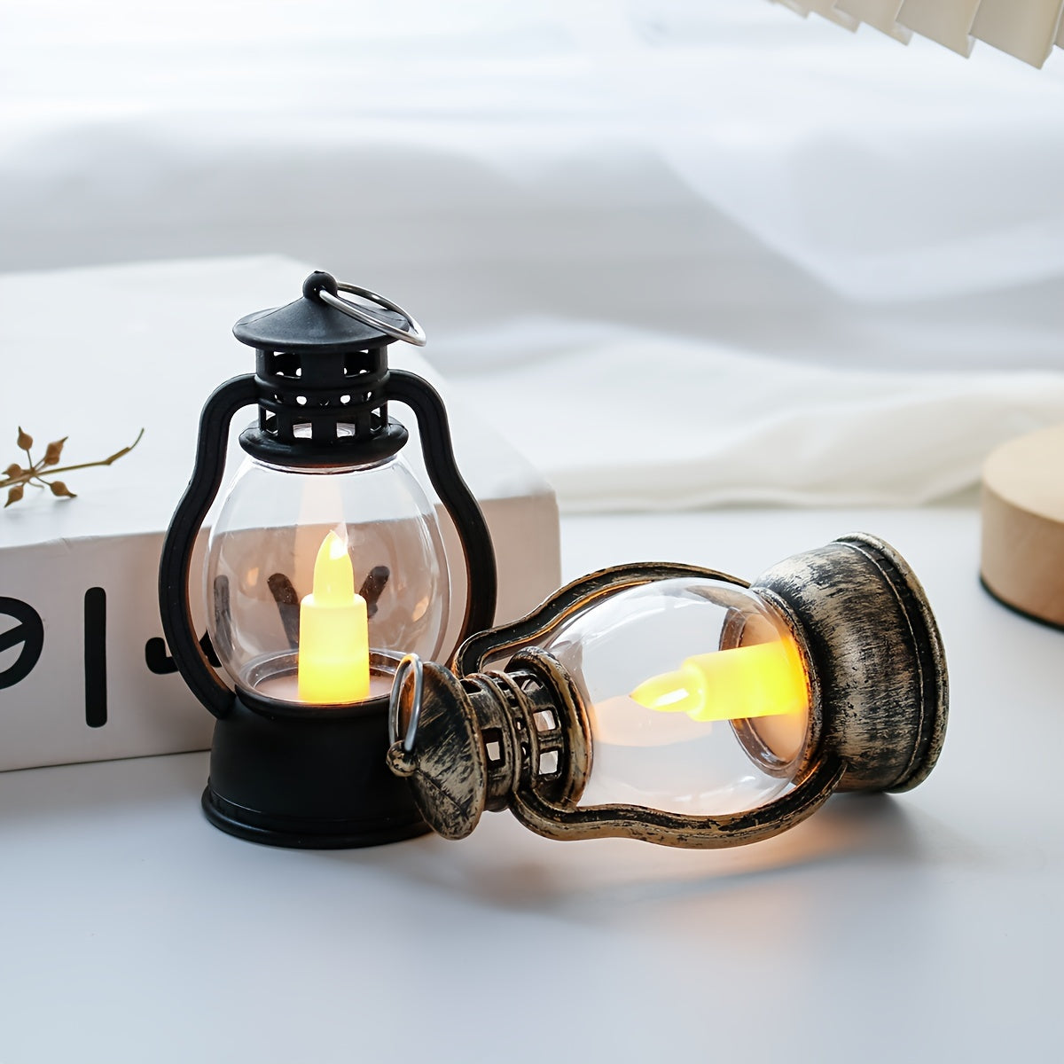 VintageGlow - Charmig LED Jullykta på Batterier