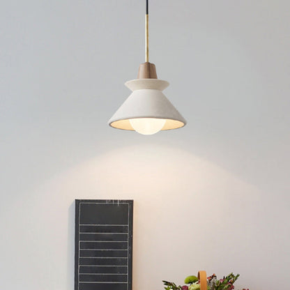 Elegant Betongtaklampa för Matsalen