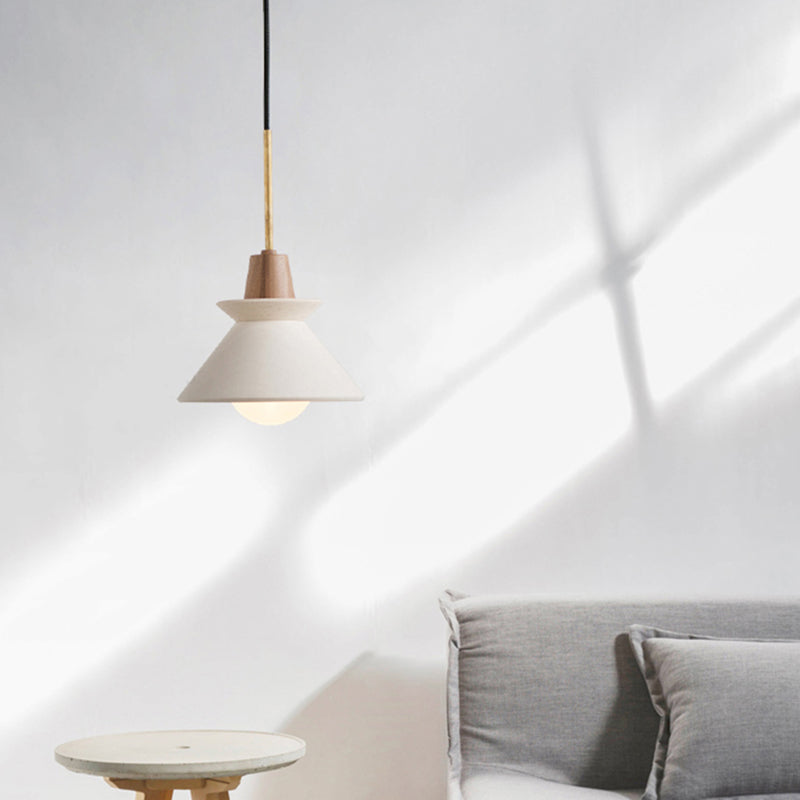 Elegant Betongtaklampa för Matsalen