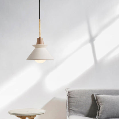 Elegant Betongtaklampa för Matsalen